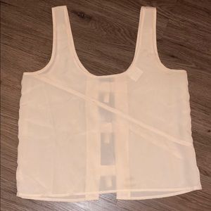 Back bows crop top